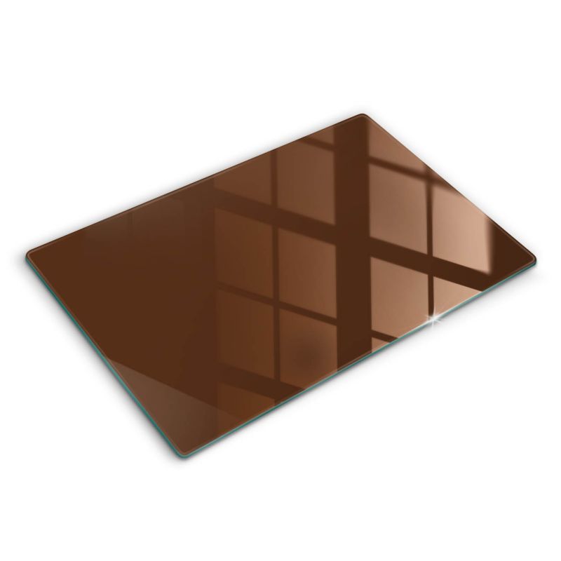 Szklana deska do krojenia Wallfluent 80x52 cm Kolor brązowy 1 szt.
