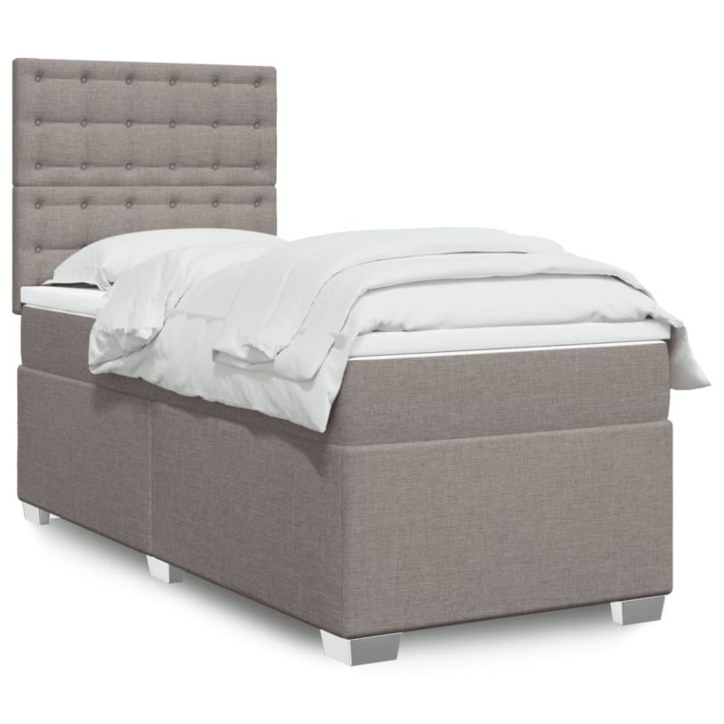 Łóżko kontynentalne WaszeMeble 80x200 cm Brązowe WM-3292633 1 szt.