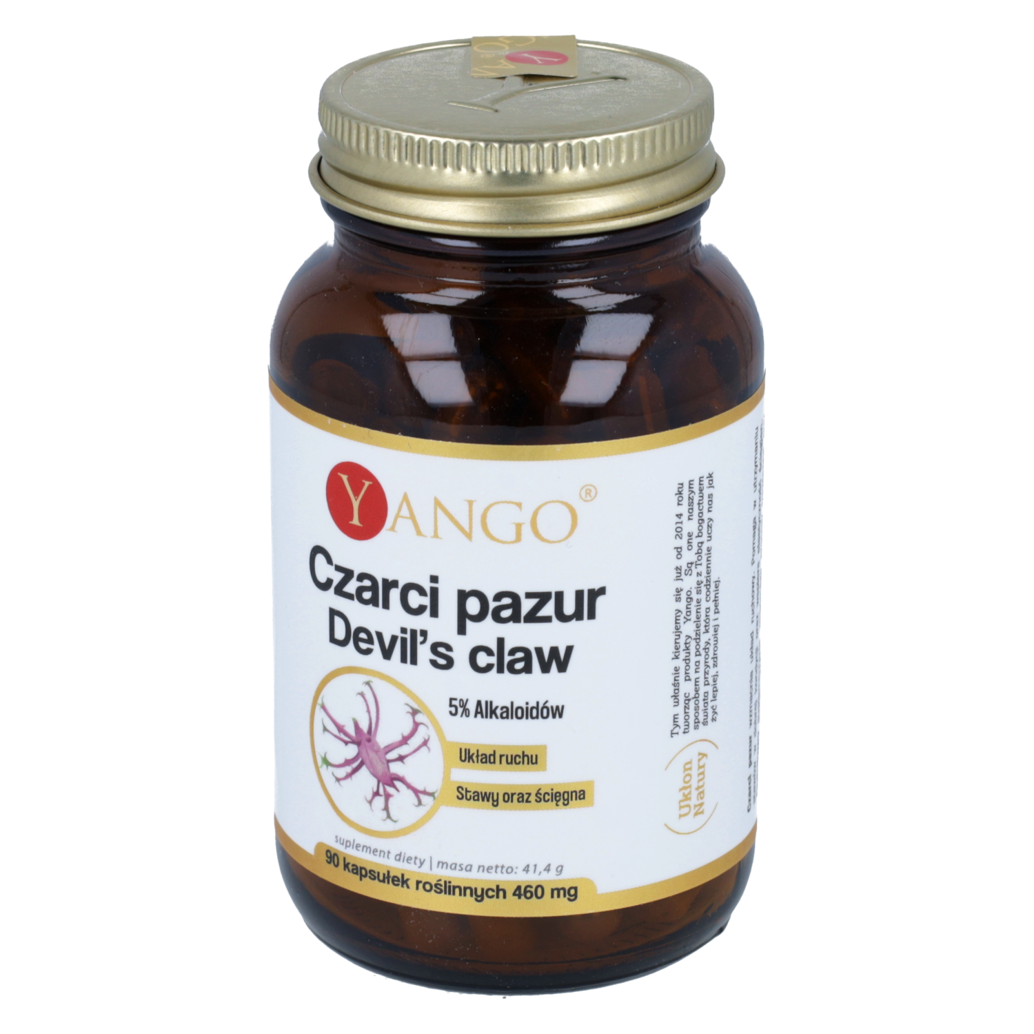 Yango czarci pazur (devil's claw), 90 kapsułek