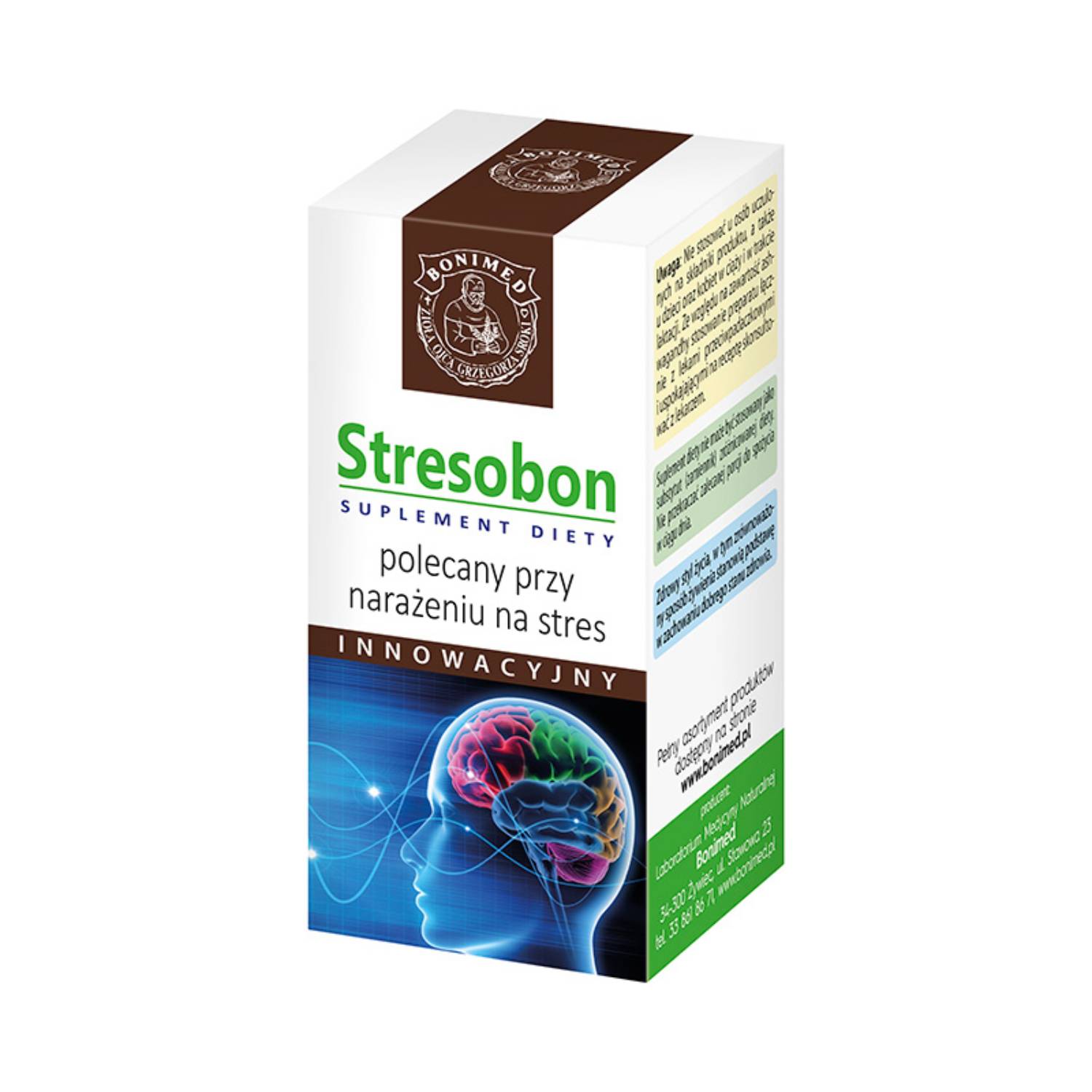 Bonimed stresobon, 60 kapsułek
