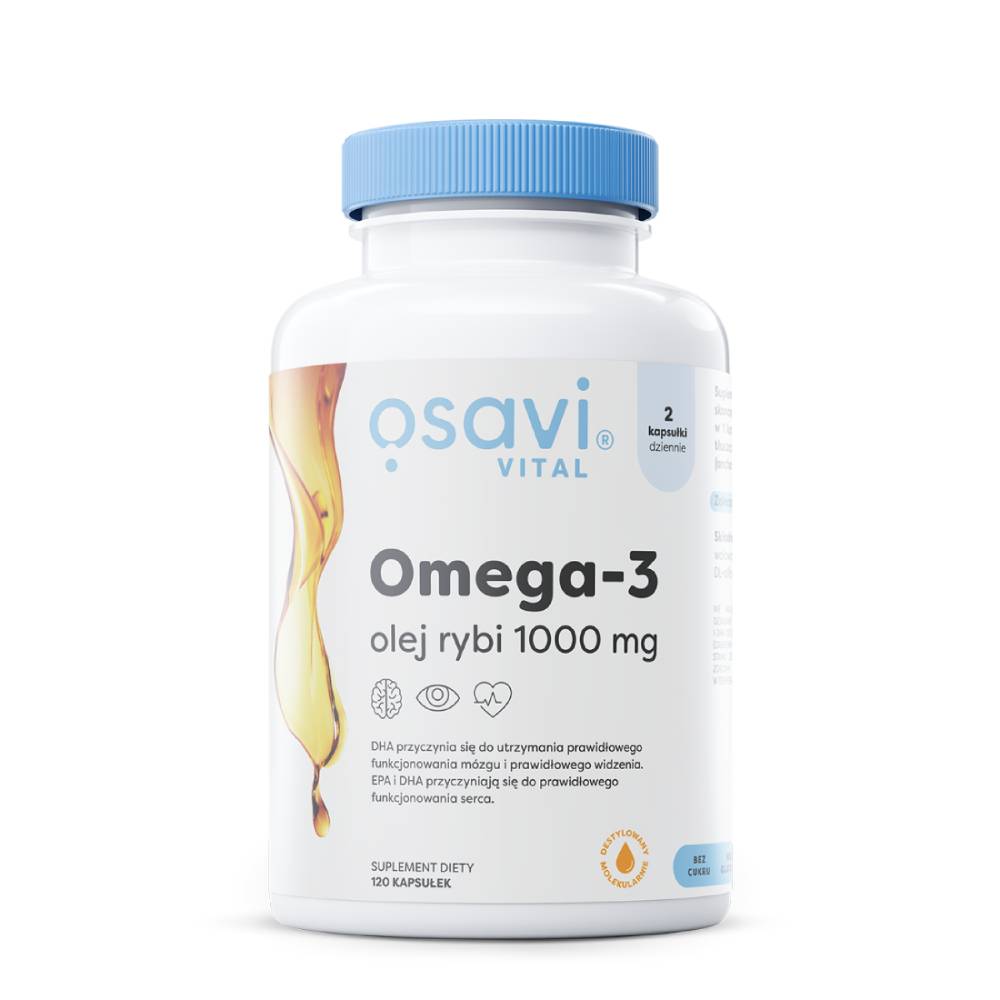 Osavi omega-3 1000 mg, 120 kapsułek