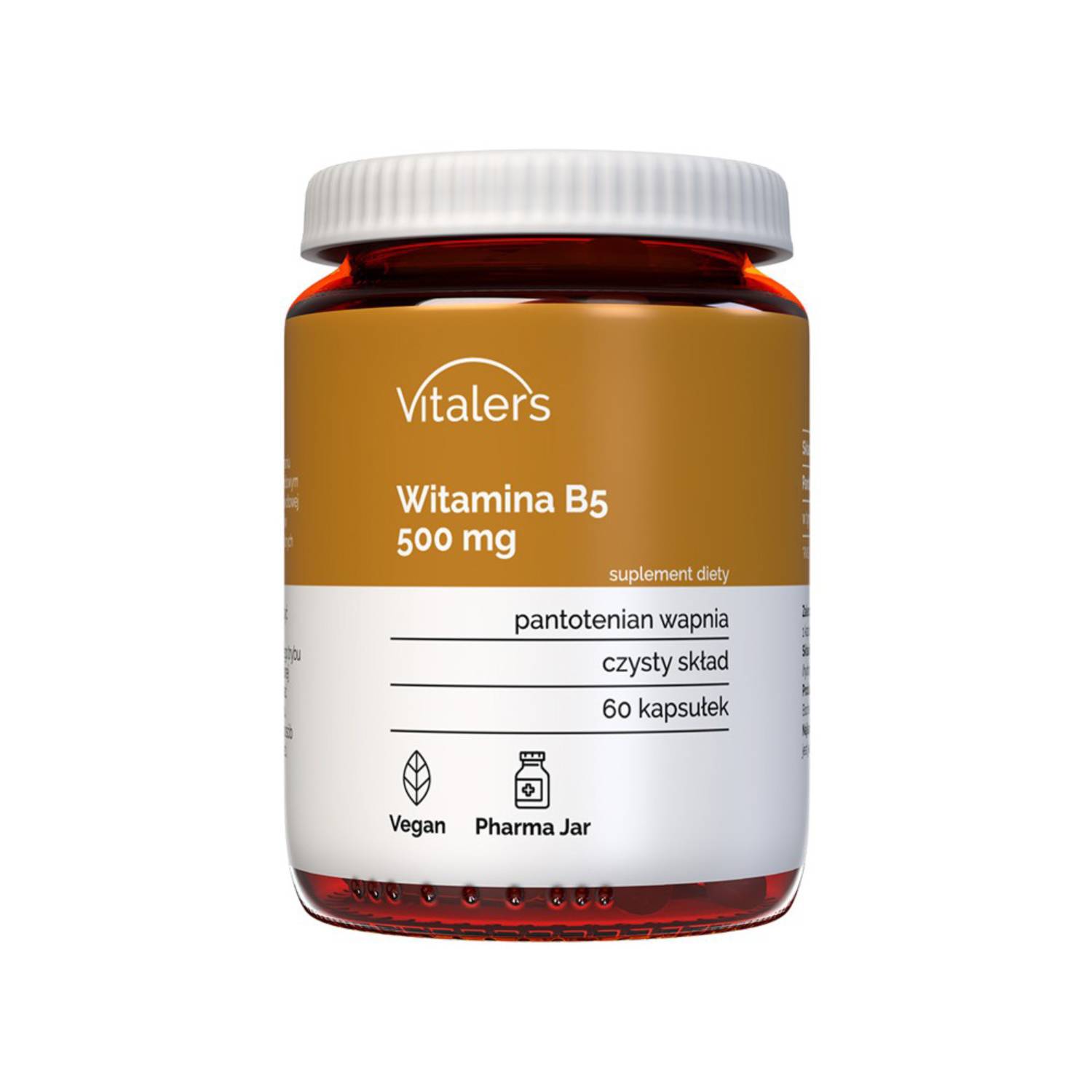 Vitaler's witamina b5 500 mg, 60 kapsułek