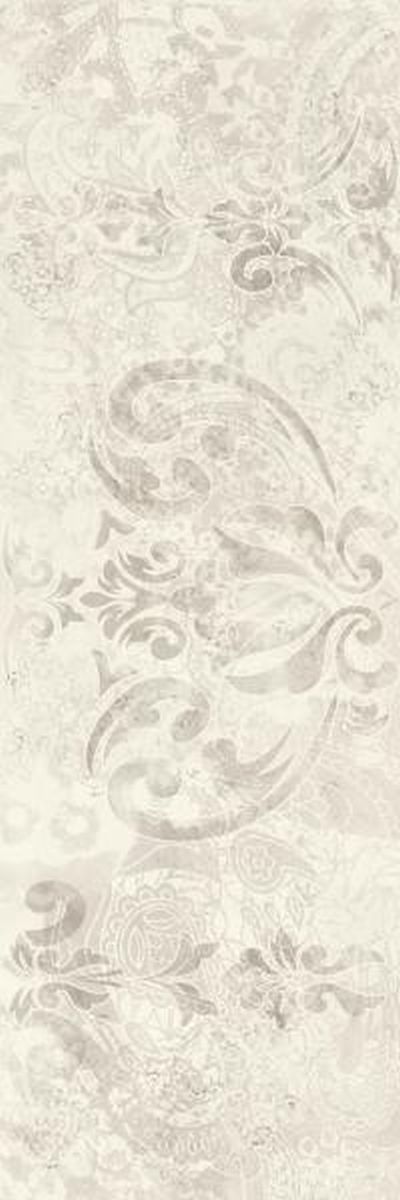 Paradyż Silence Silver Dekor płytka ścienna 25x75 cm
