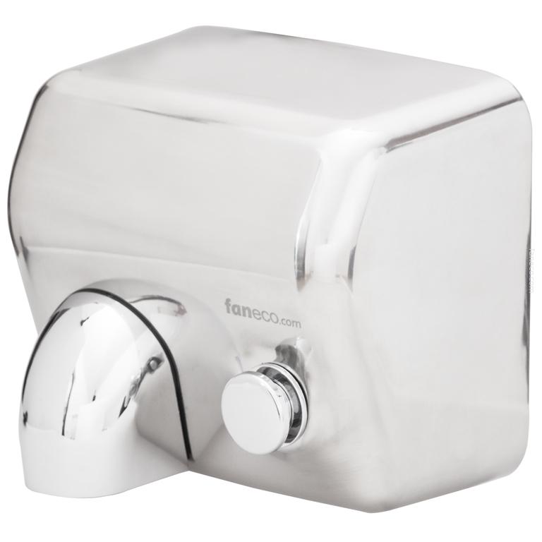 Faneco Sirocco suszarka do rąk 2500 W stal nierdzewna szczotkowana DP2500SFB