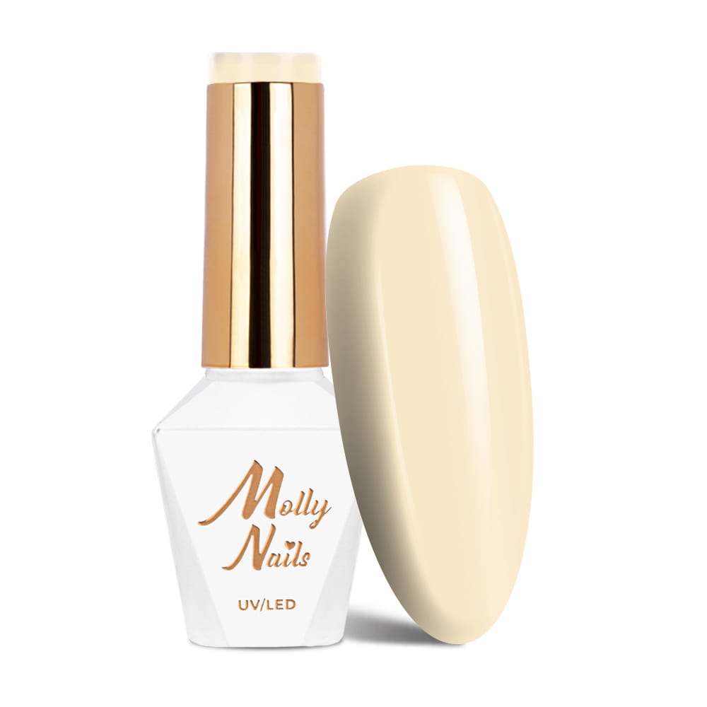 Lakier hybrydowy Molly Nails Glamour Women Lucky Jade Stone HEMA/Di-HEMA Free 8g Nr 1
