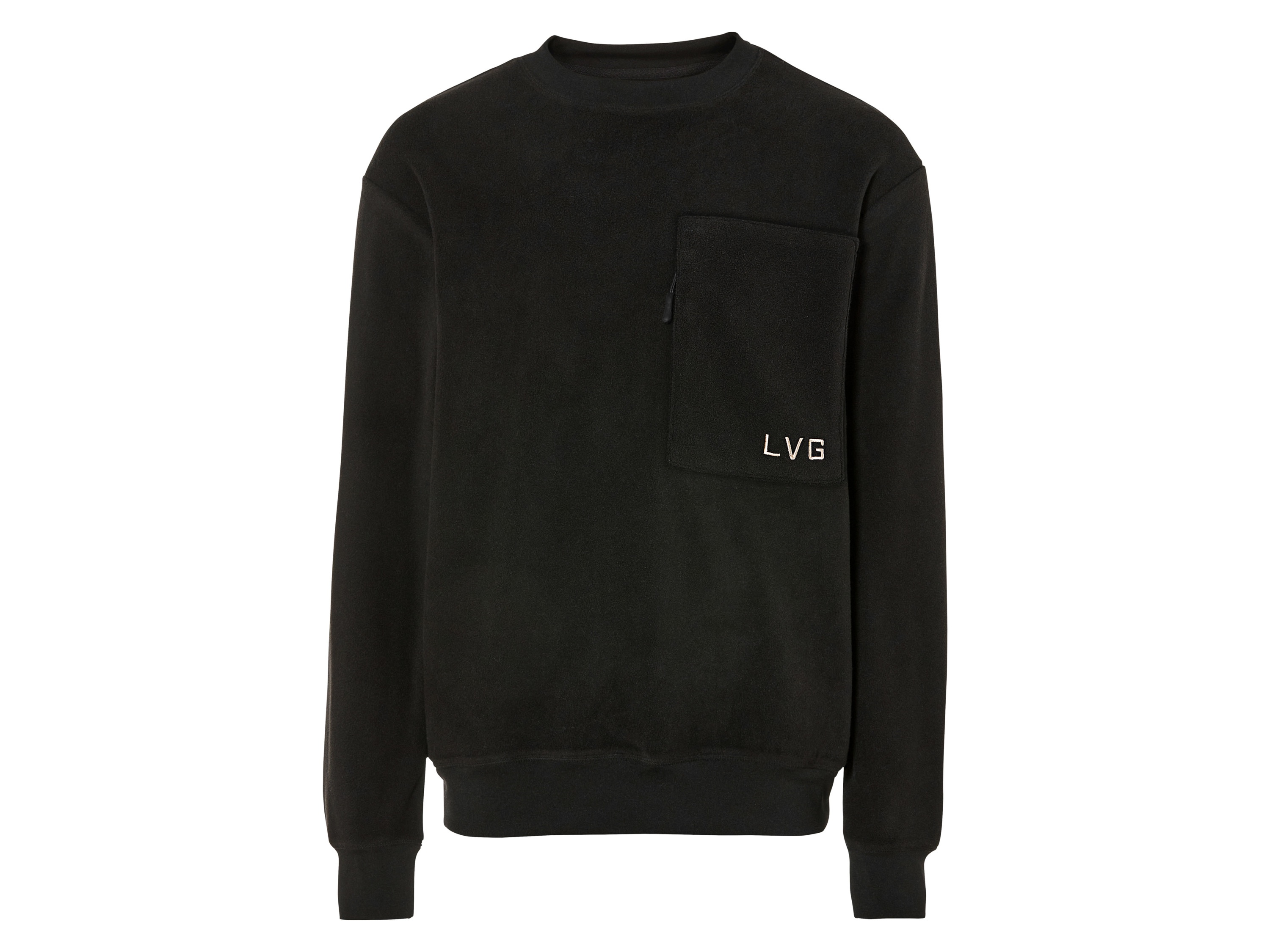 Livergy Bluza męska polarowa L52/54, Czarny