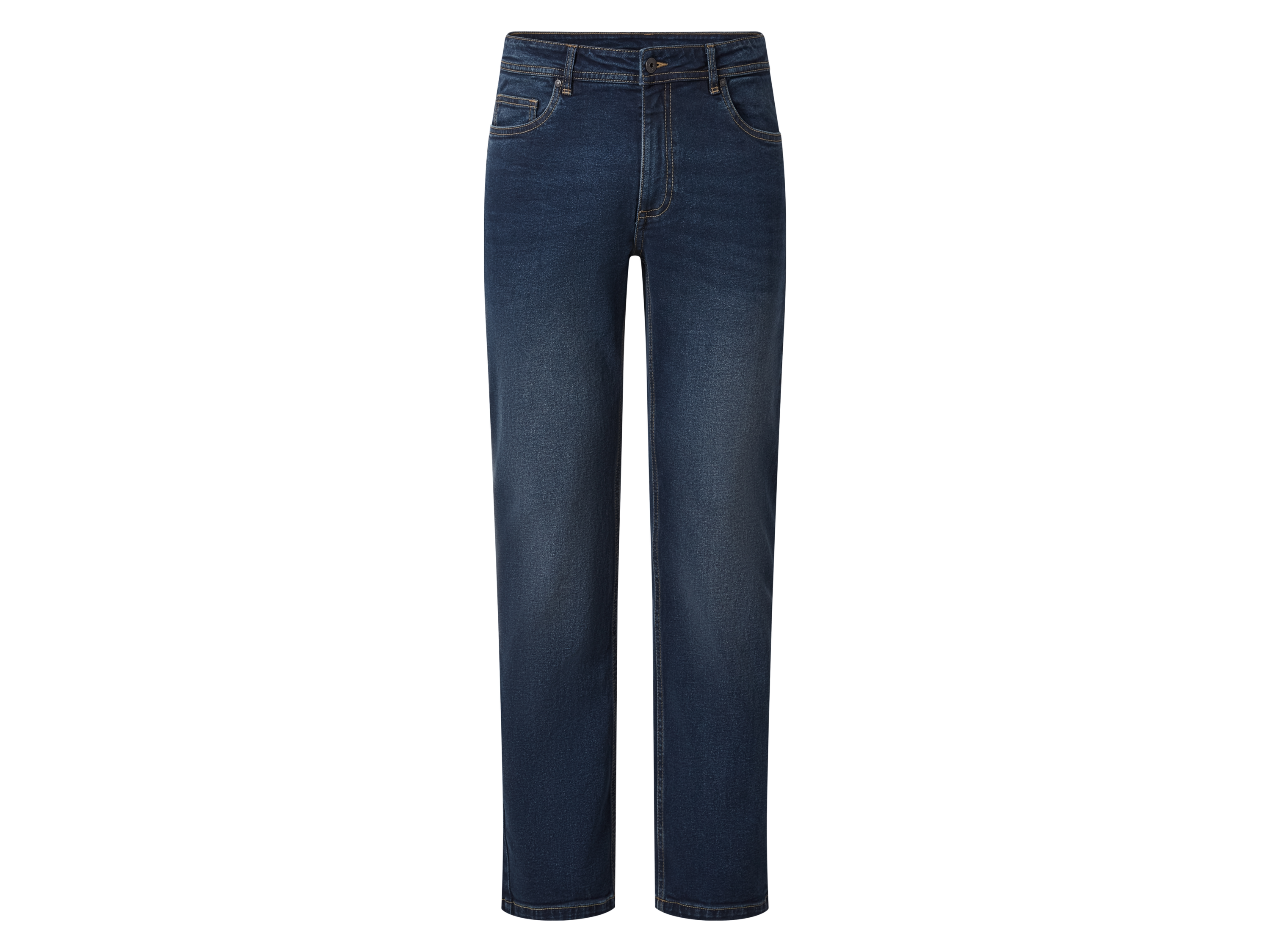 esmara Men Jeansy męskie z bawełną Ciemnoniebieski, 48 32/32