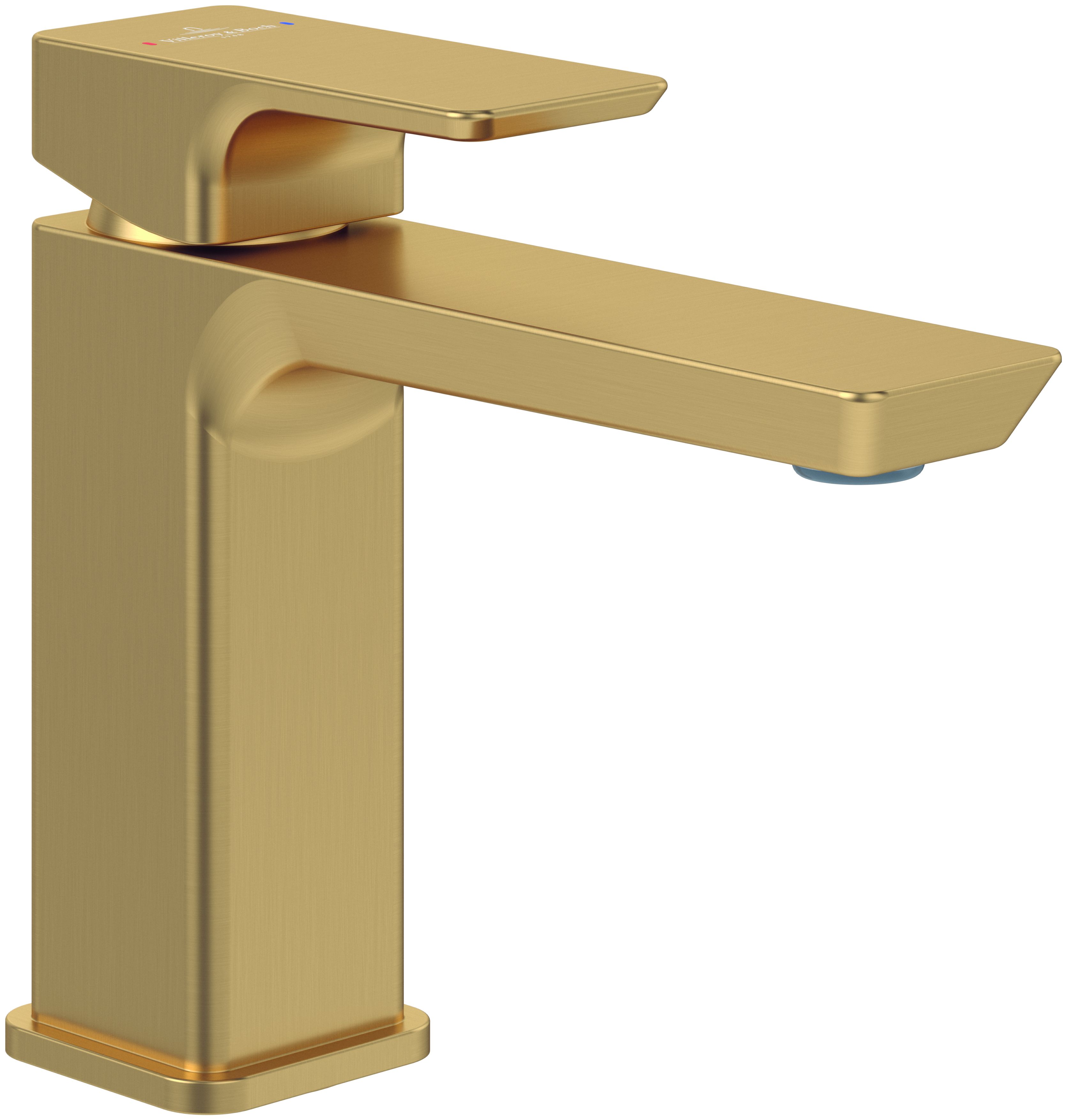 Darmowa Dostawa - Bateria umywalkowa stojąca złoty Villeroy & Boch Subway 3.0 TVW11200300076