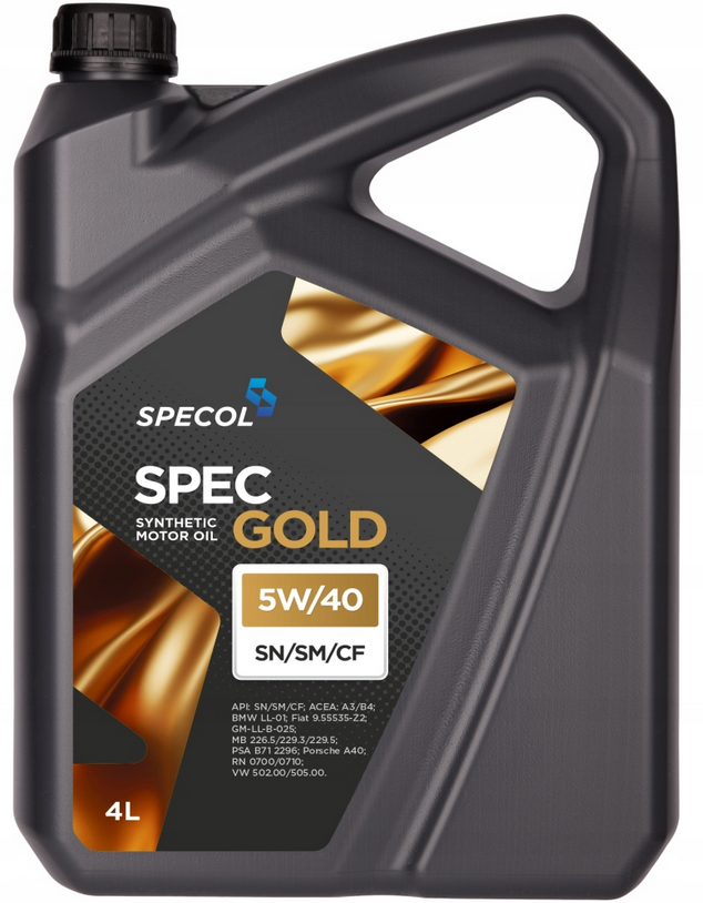 SPECOL GOLD 5W40 4L - Petrostar