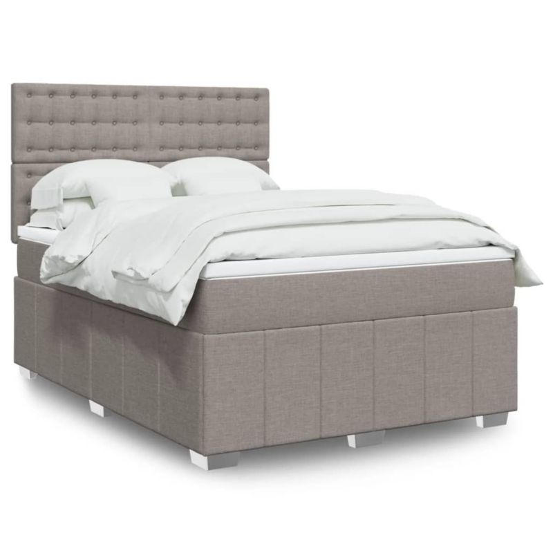 Łóżko kontynentalne WaszeMeble 160x200 cm Brązowe WM-3294037 1 szt.