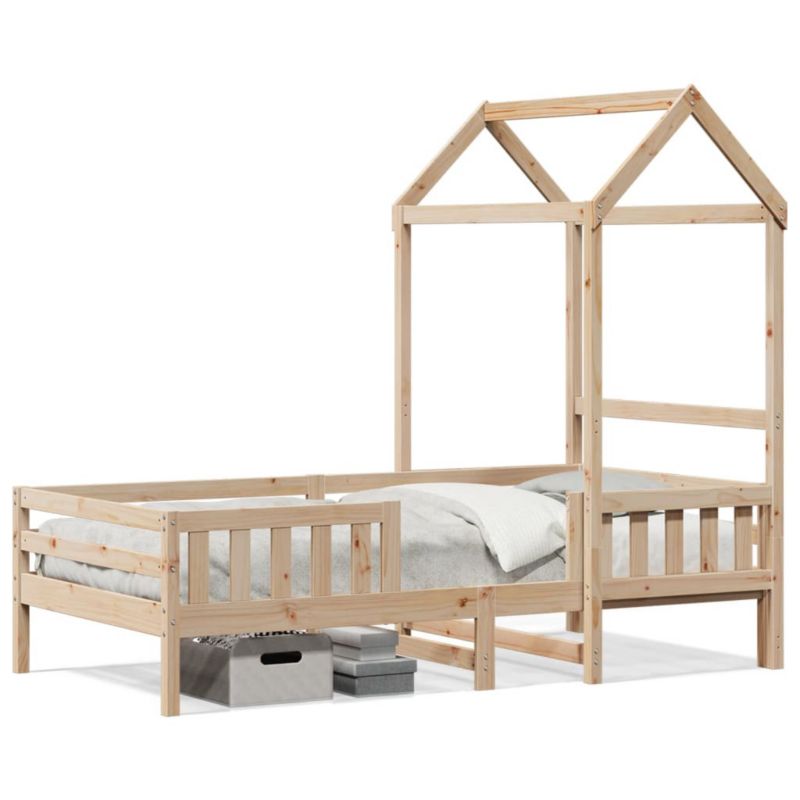 Łóżko Dziecięce WaszeMeble 90x190 cm sosnowe WM-3282165 1 szt.
