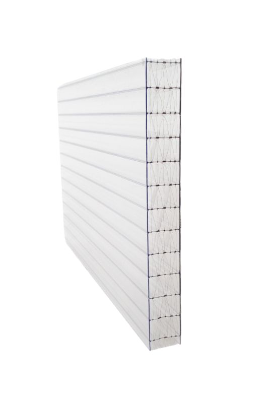 Poliwęglan komorowy TECH-PLAST 20mm bezbarwny 2,10 x 6,00m X-premium 1 szt.
