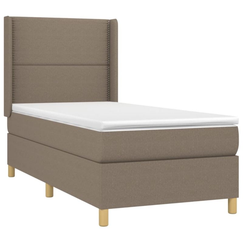 Łóżko kontynentalne WaszeMeble 100x200 Brązowe WM-3138777 1 szt.