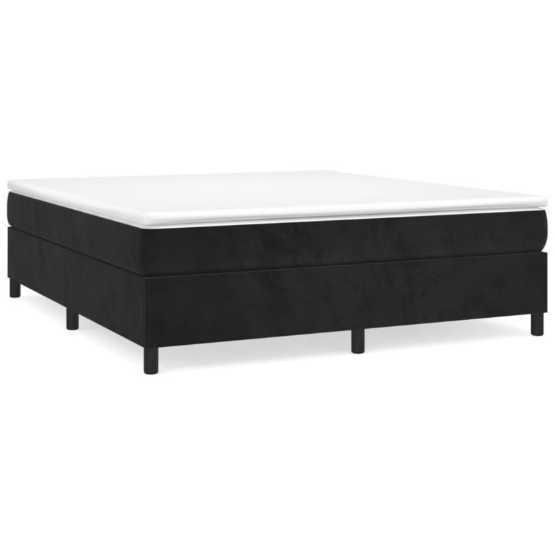 Łóżko kontynentalne WaszeMeble 180x200 cm czarne WM-3144695 1 szt.