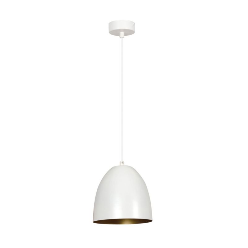 Lampa sufitowa Emibig Lenox biało-złota wym: 80 x 20 x 20 cm 1xE27 x 15W 1 szt.