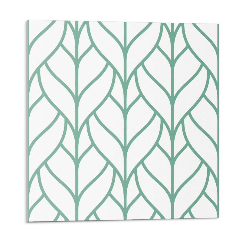 Kafelki samoprzylepne Wallfluent 20x20 cm Symetryczne liściaste desenie 20 szt.