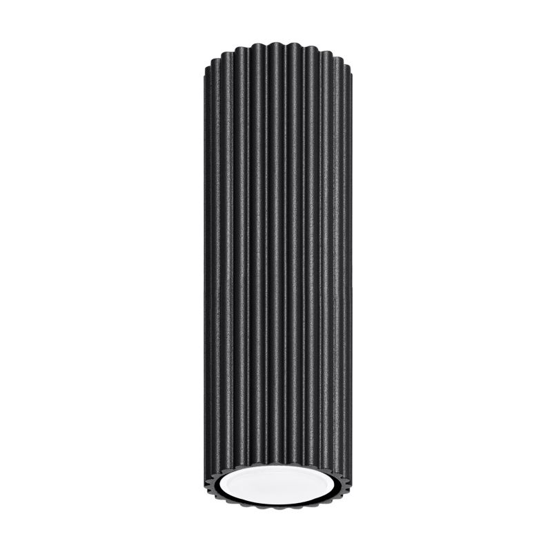 Reflektor spot Sollux Lighting Karbon czarny 1 x GU10 x 10W IP20 wym: 20 x 6,5 x 6,5 cm - 1 szt.