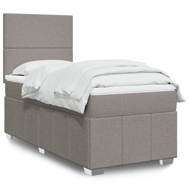 Łóżko kontynentalne WaszeMeble 90x200 cm Brązowe WM-3291548 1 szt.