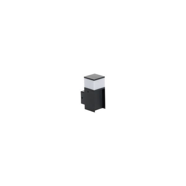 Kinkiet ścienny zewnętrzny Kanlux Dasten czarny nowoczesny 1 x G9 x 11W IP44 wym: 16 x 9,7 x 7 cm - 1 szt.