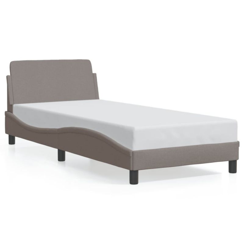 Łóżko tapicerowane WaszeMeble 90x200 cm Brązowe WM-373109 1 szt.