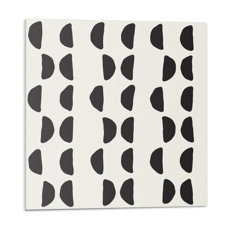 Kafelki samoprzylepne Wallfluent 50x50 cm Kreatywne półksiężyce w stylu abstrakcyjnym 4 szt.