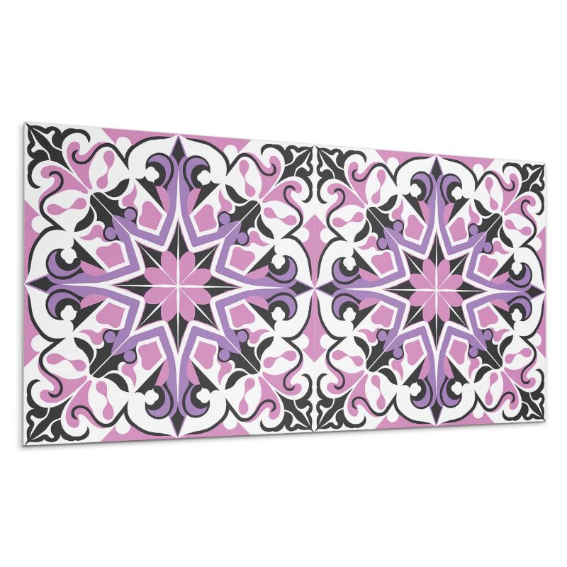 Panel samoprzylepny Wallfluent 100x50 cm Gwiazdowe kwiaty w nowoczesnym stylu 1 szt.