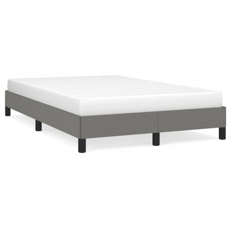 Łóżko tapicerowane WaszeMeble 120x200 cm ciemnoszare WM-346705 1 szt.