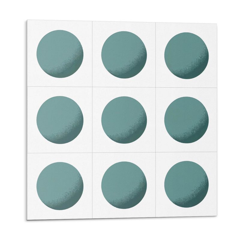 Kafelki samoprzylepne Wallfluent 20x20 cm Siatkowe kształty z okręgami 20 szt.