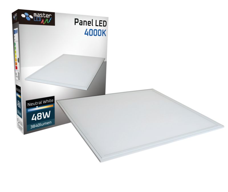 Panel LED MasterLED Lumio 48W 595x595mm IP20 biały neutralny 4000K biały 1 szt.