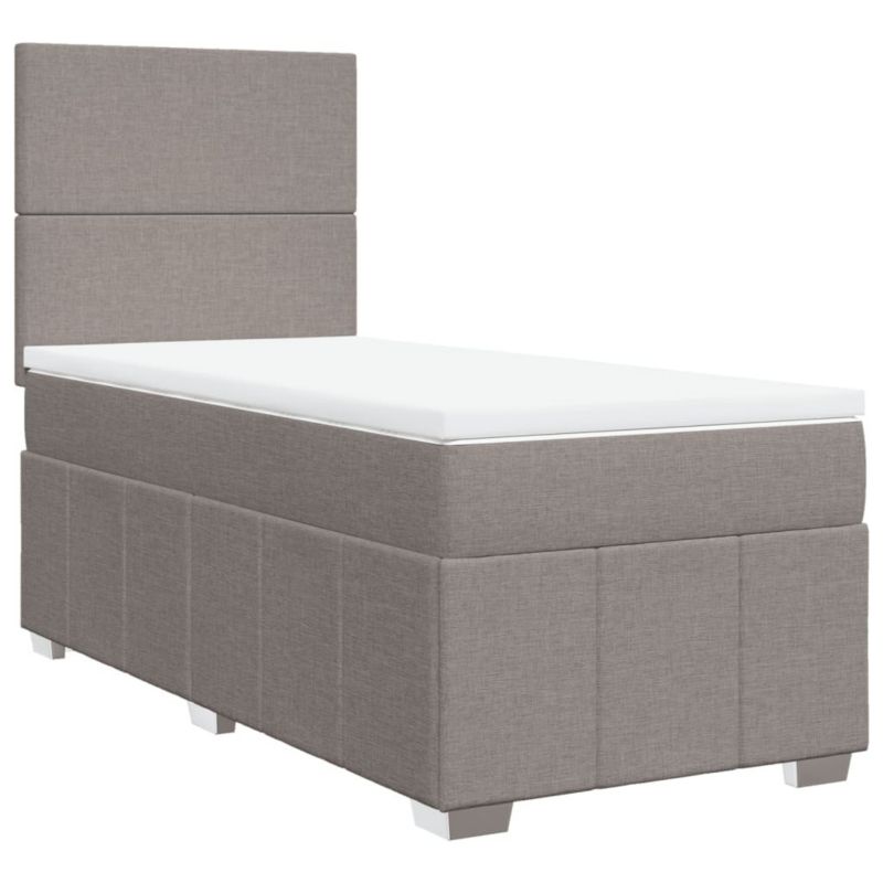 Łóżko kontynentalne WaszeMeble 80x200 cm Brązowe WM-3293792 1 szt.