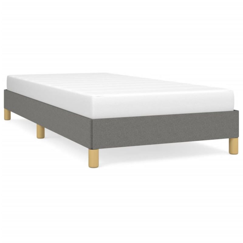 Łóżko tapicerowane WaszeMeble 90x200 cm ciemnoszara WM-346787 1 szt.