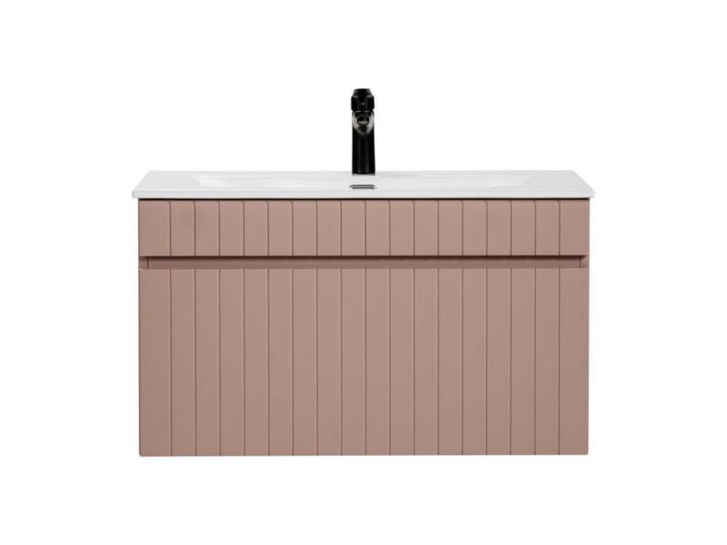 Szafka pod umywalkę COMAD ICONIC ROSE 82 80cm różowa 1 szt.
