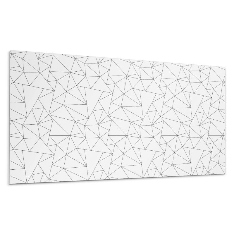 Panel samoprzylepny Wallfluent 100x50 cm Abstrakcyjna kompozycja trójkątów 1 szt.