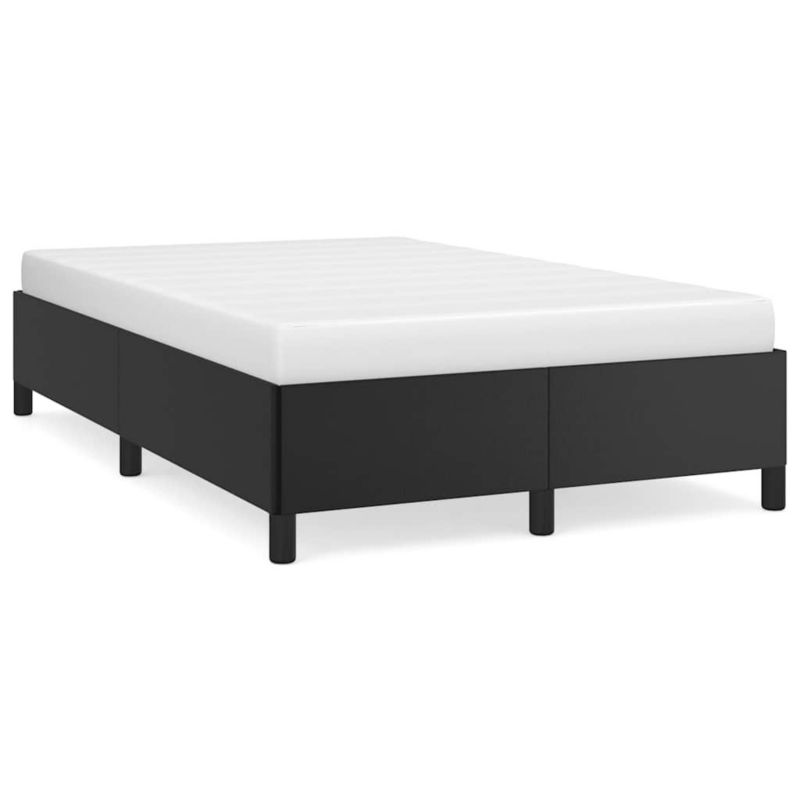 Łóżko tapicerowane WaszeMeble 120x190 cm czarne WM-379522 1 szt.