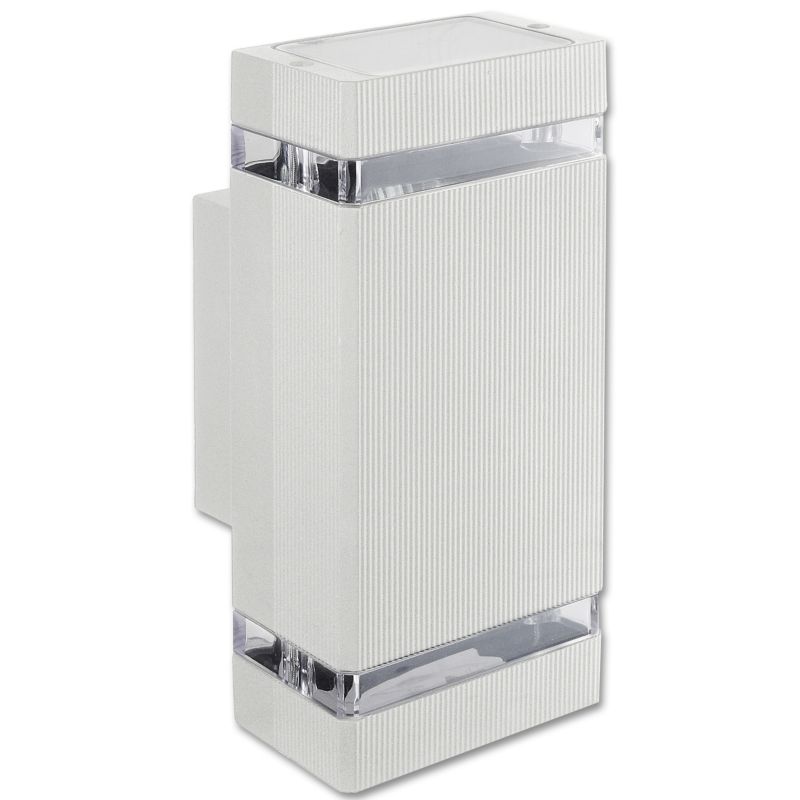 Oprawa architektoniczna LED MasterLED Hana GU10 kwadrat IP54 biała 1 szt.