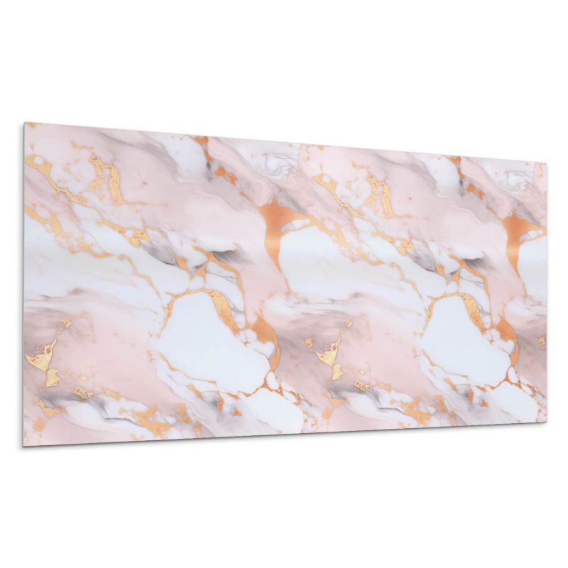 Panel samoprzylepny Wallfluent 100x50 cm Akcenty w marmurowym stylu 1 szt.