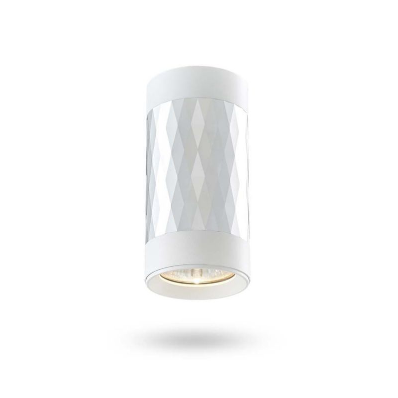 Reflektor spot Videx Trevor srebrny 1 x GU10 x IP20 wym: 12 x 6 x 6 cm - 1 szt.