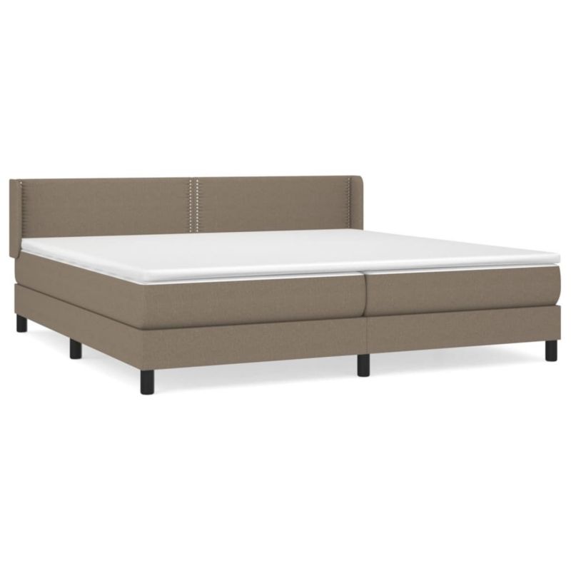 Łóżko kontynentalne WaszeMeble 200x200 Brązowe WM-3129661 1 szt.