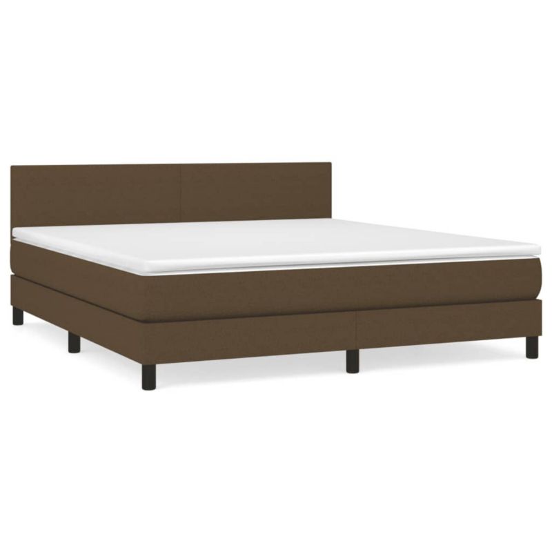 Łóżko kontynentalne WaszeMeble 180x200 cm brązowe WM-3139916 1 szt.