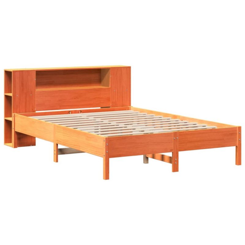 Łóżko drewniane WaszeMeble 160x200 cm brązowe WM-3322827 1 szt.