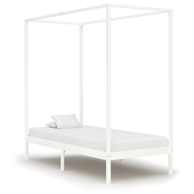 Łóżko drewniane WaszeMeble 100x200 cm sosnowe WM-283263 1 szt.