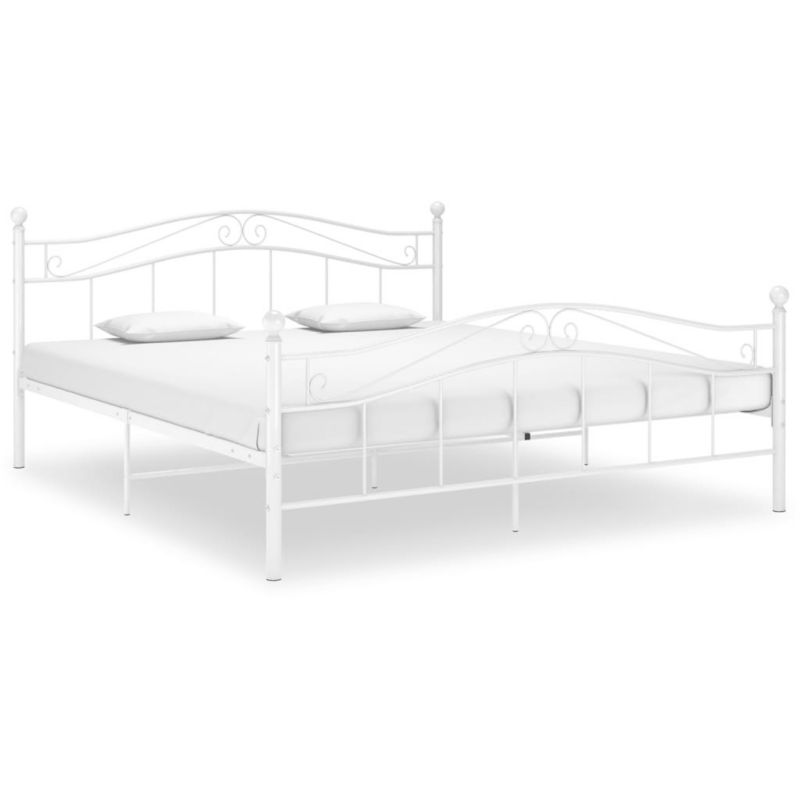 Łóżko metalowe WaszeMeble 160x200 cm biała WM-325001 1 szt.
