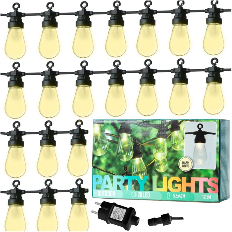 Girlanda Ogrodowa EDANTI 12,5 m lampki 20 LED 1 szt.