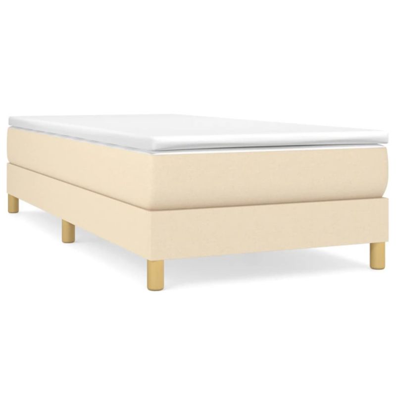 Łóżko tapicerowane WaszeMeble 80x200 cm kremowa WM-3120571 1 szt.