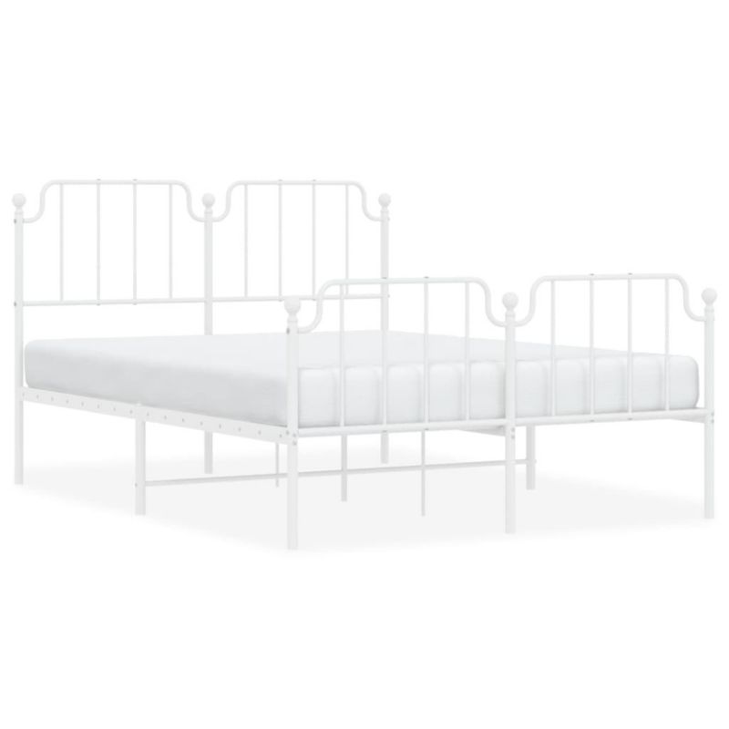 Łóżko metalowe WaszeMeble 140x200 cm biała WM-373955 1 szt.