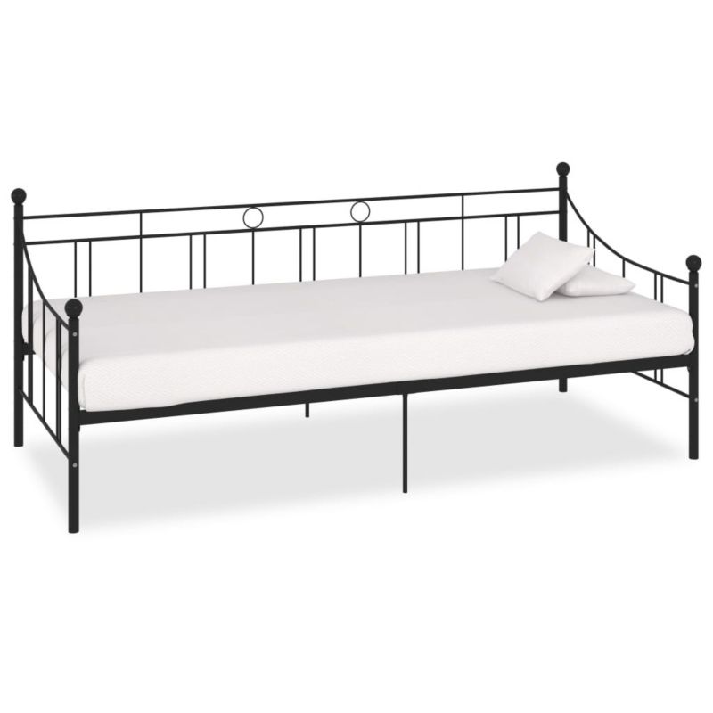 Łóżko dzienne WaszeMeble 90x200 cm czarna WM-284669 1 szt.