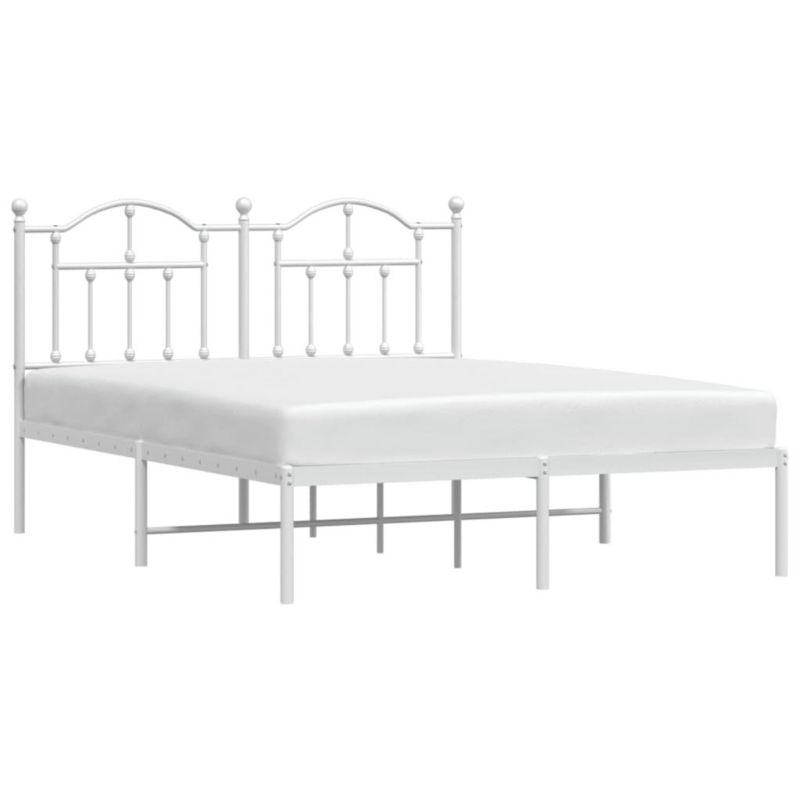 Łóżko metalowe WaszeMeble 140x200 cm biała WM-353489 1 szt.
