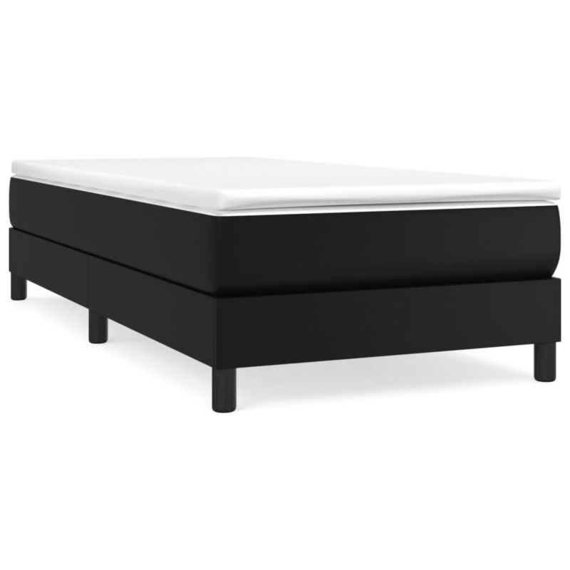 Łóżko kontynentalne WaszeMeble 80x200 cm czarne WM-3144225 1 szt.