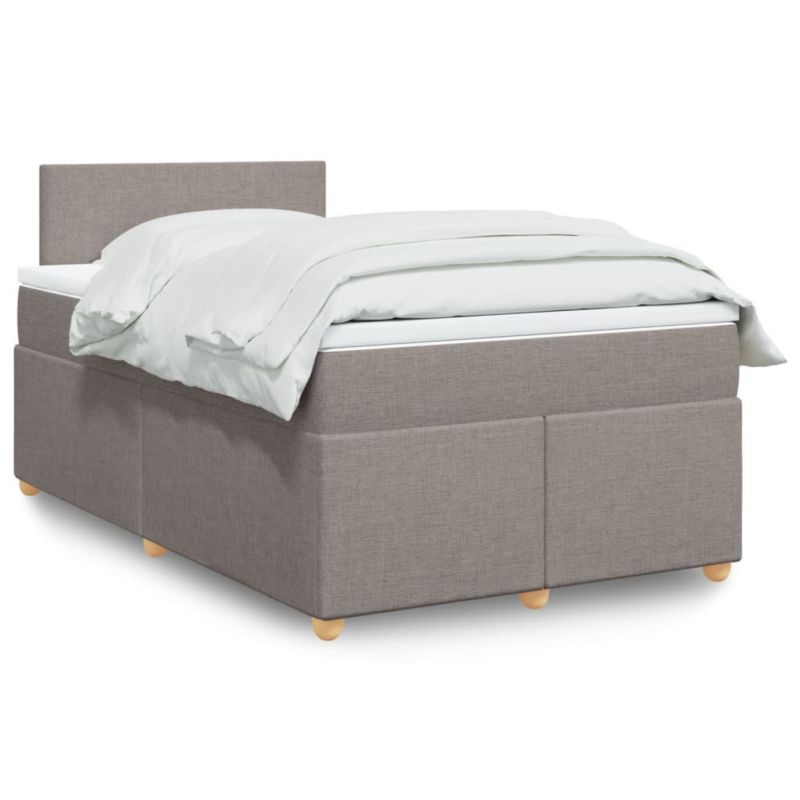Łóżko kontynentalne WaszeMeble 120x190 cm Brązowe WM-3286616 1 szt.