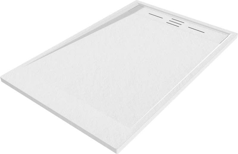 Brodzik prostokątny Mexen Amon biały 130x80 cm 1 szt.